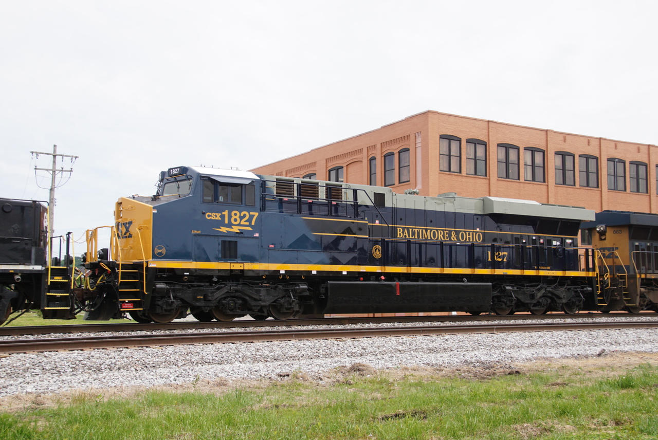 CSX 1827 Baltimore And Ohio Heritage unit by cnichting08 on DeviantArt