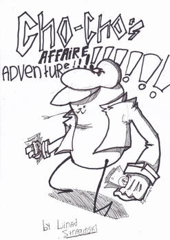 ''Cho-Cho's Affaire Adventure'' Comic Cover