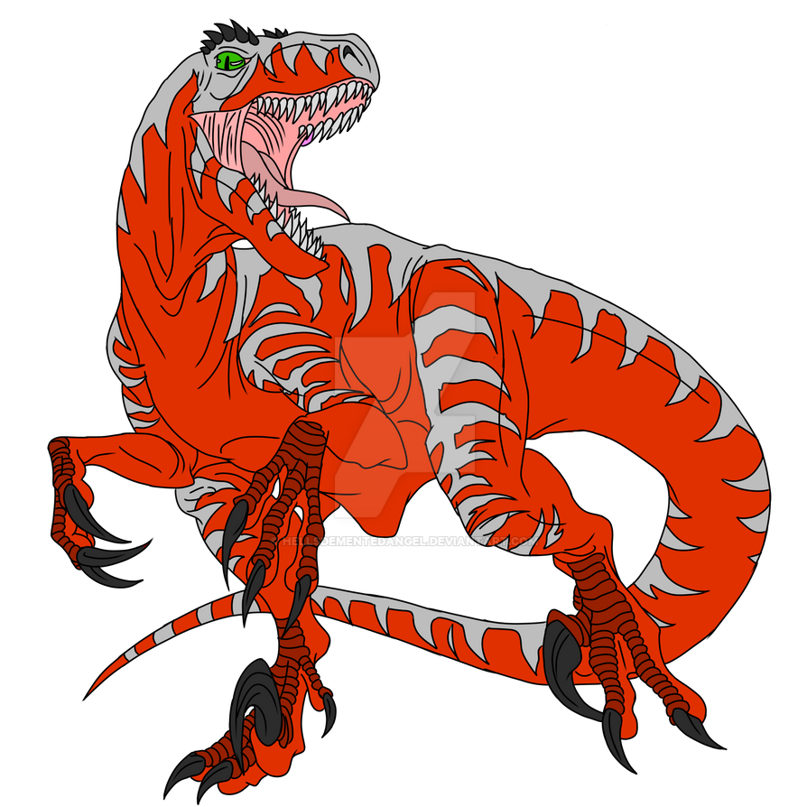 Blood Raptor Deviantart Light Red Battle Raptor by HellsDementedAngel on DeviantArt