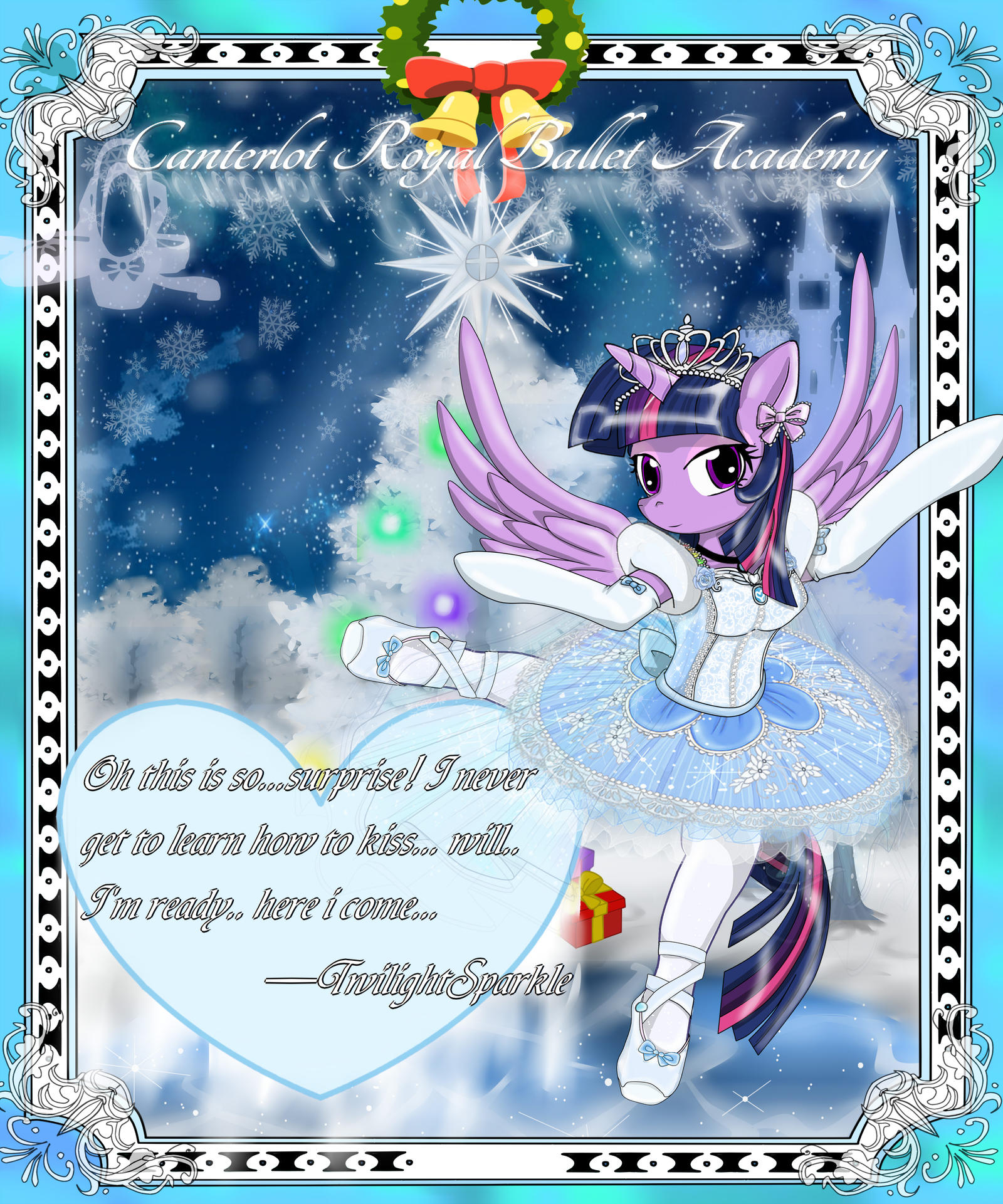 The Mistletoe card06 -TwilightSparkle