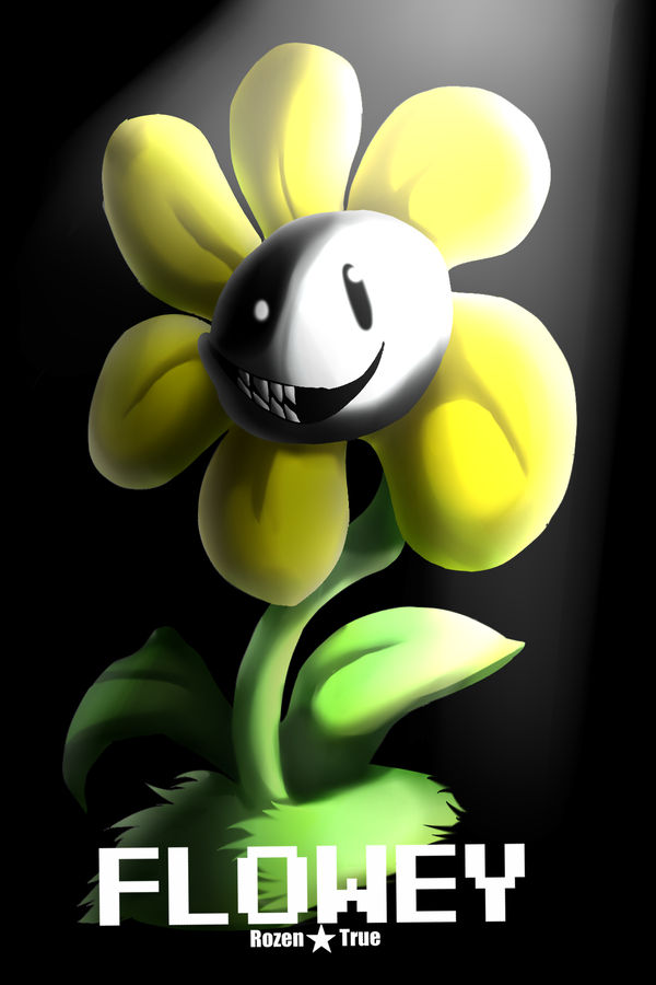 Flowey Poly FLOWEY - FanArt by RozenTrue on DeviantArt