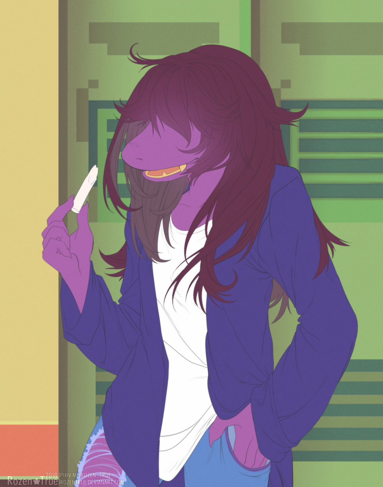 Deltarune Susie 2 By RozenTrue On DeviantArt deltarune-susie-2-by-rozentrue-on-deviantart