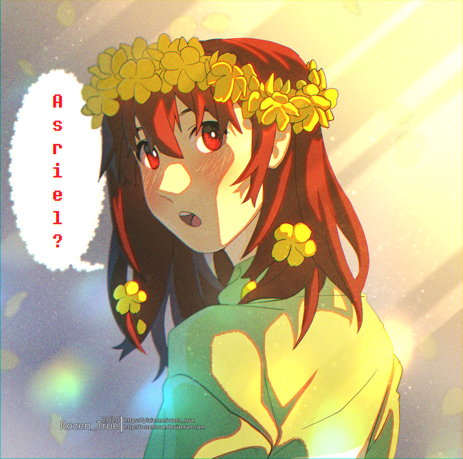 Undertale - Asriel? by RozenTrue on DeviantArt
