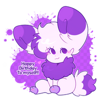 Happy birthday to myself!