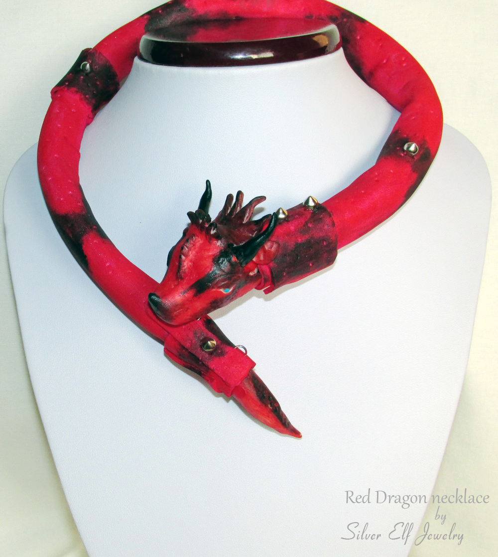 Red Dragon necklace