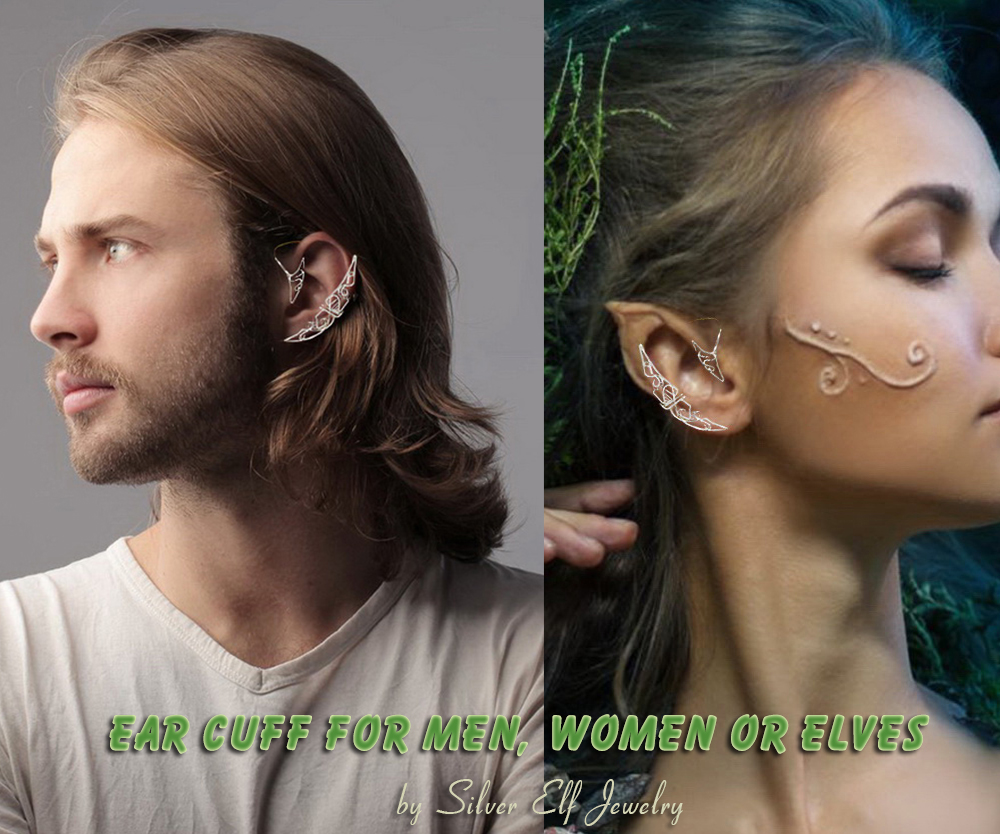 Unisex ear cuff for men/women or elves