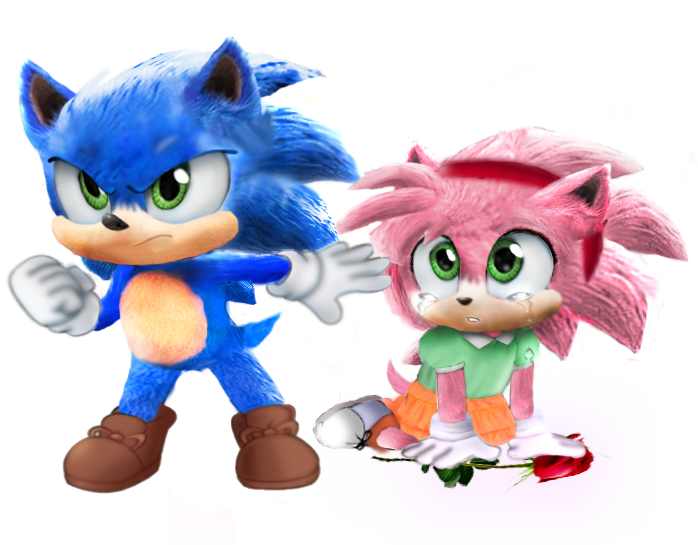 Sonic And Amy Babies realistics by paulinaolguin on DeviantArt