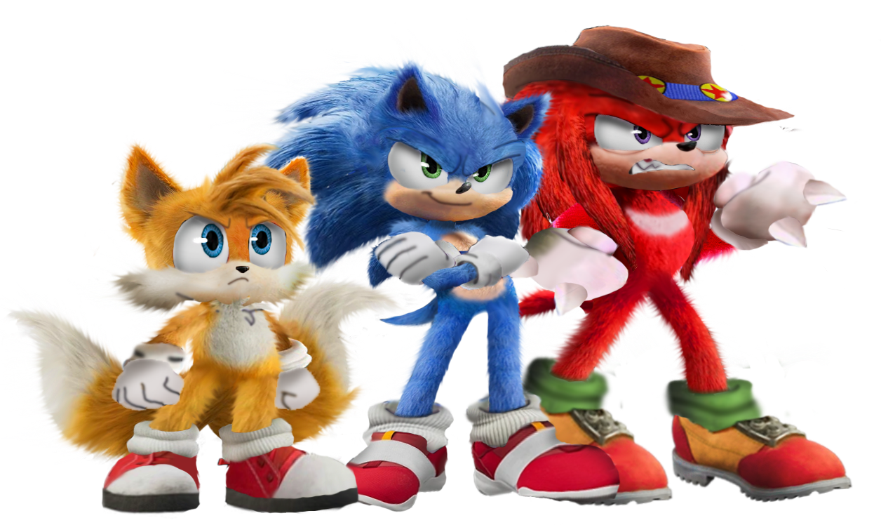 Sonic, Tails, Knuckles, and Shadow (soniclookyou) by gabrielmarioandsonic  on DeviantArt