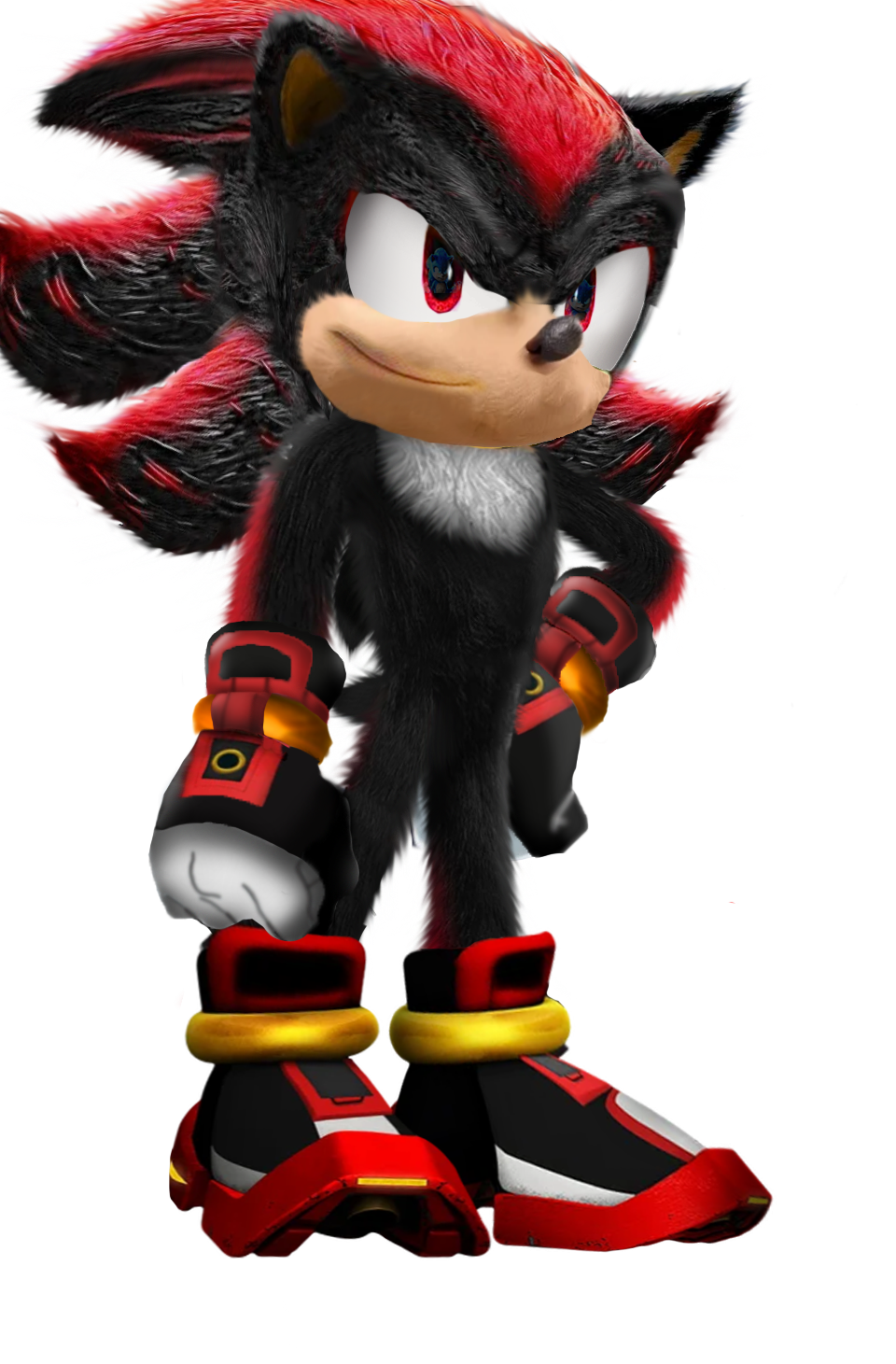 Shadow the Hedgehog V2- Sonic The Movie +SpeedEdit by Christian2099 on  DeviantArt