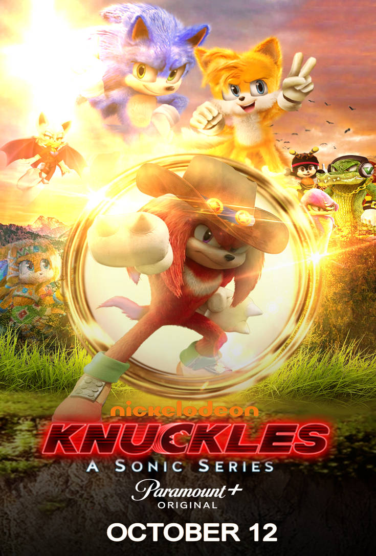 knuckles the series poster V4 by paulinaolguin on DeviantArt
