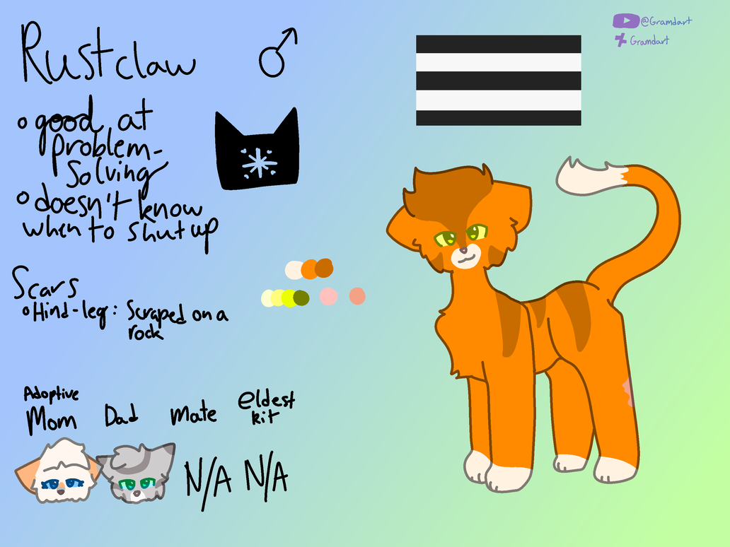 Rustclaw Ref by Gramdart on DeviantArt