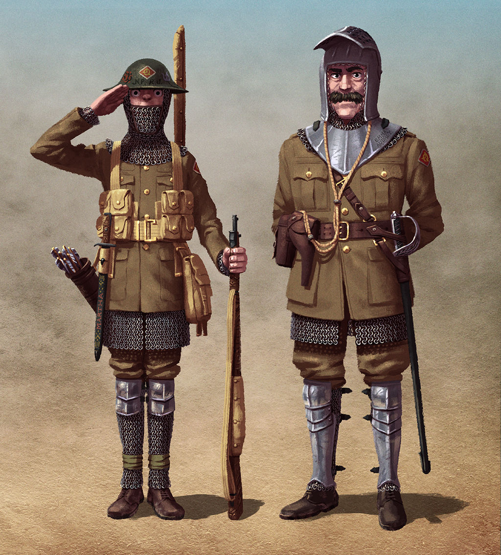 Perimeter Soldier and Colonel Horyse by JoshWongArt on DeviantArt
