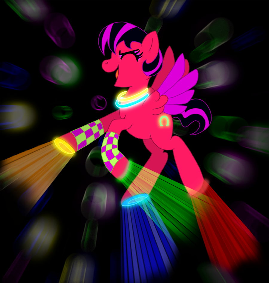 Rave Pony: Strobe.