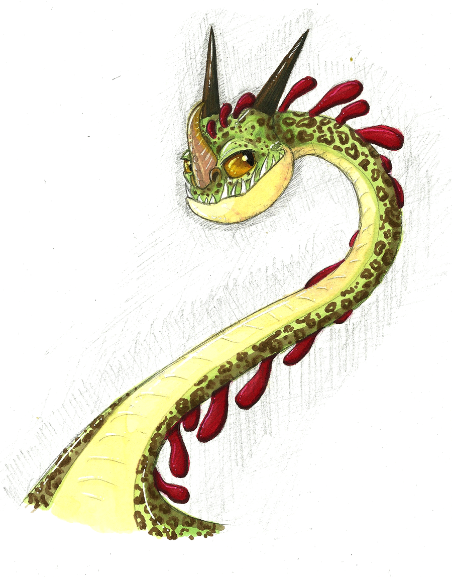 How To Draw A Zippleback From How To Train Your Dragon at Bobby Haley blog