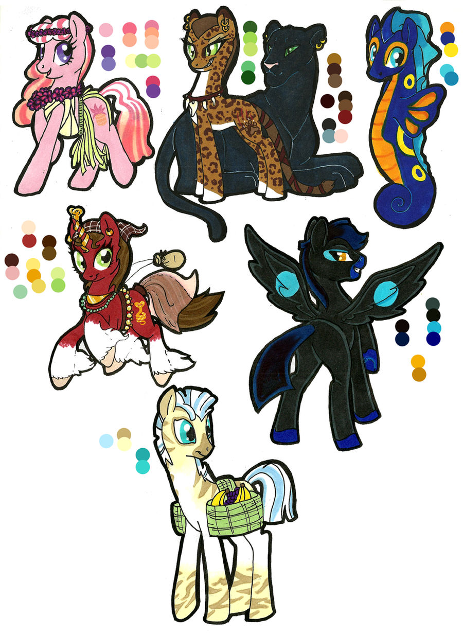 MLP Tropics Adoptables: Xalre