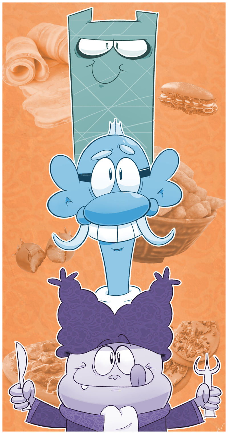 Chowder Rendering Deviantart Chowder by TheBlackDude on DeviantArt