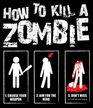 How To Kill a Zombie T-Shirt