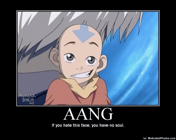 Aang Motavational Poster 3