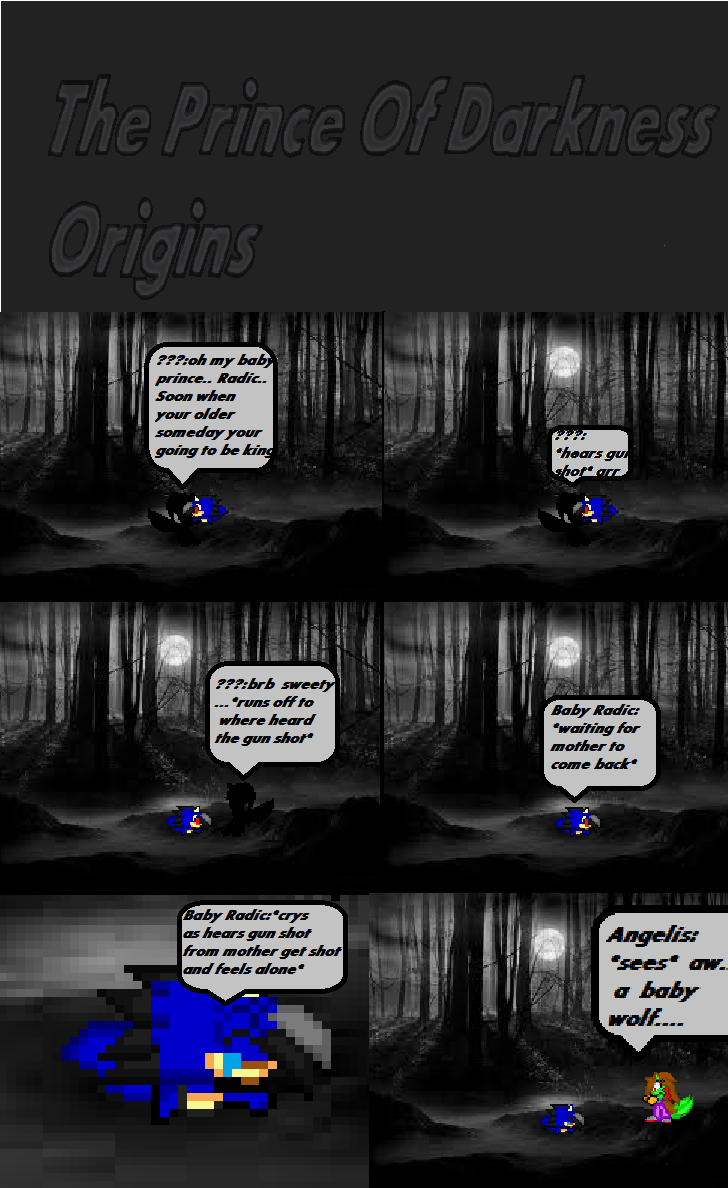 Prince Of Darkness Origins Comic 1