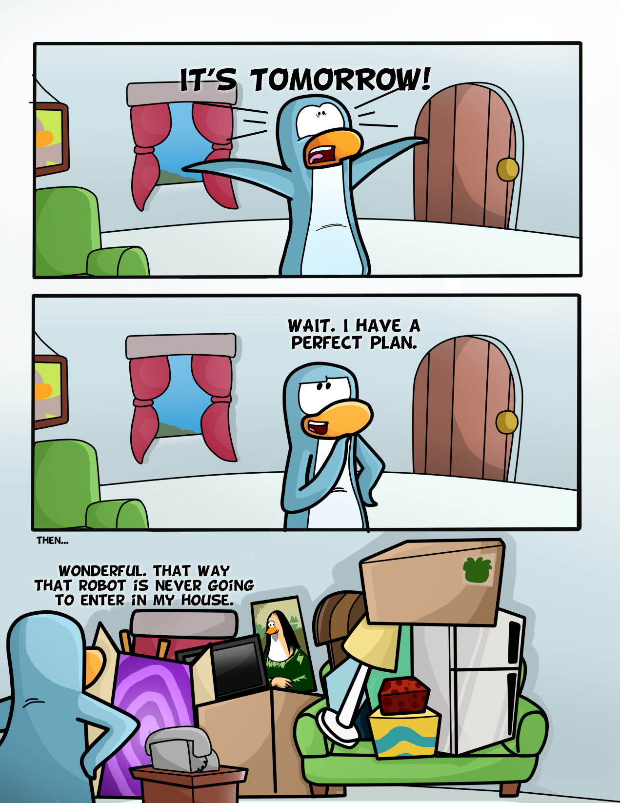 yay funny club penguin memes - Comic Studio