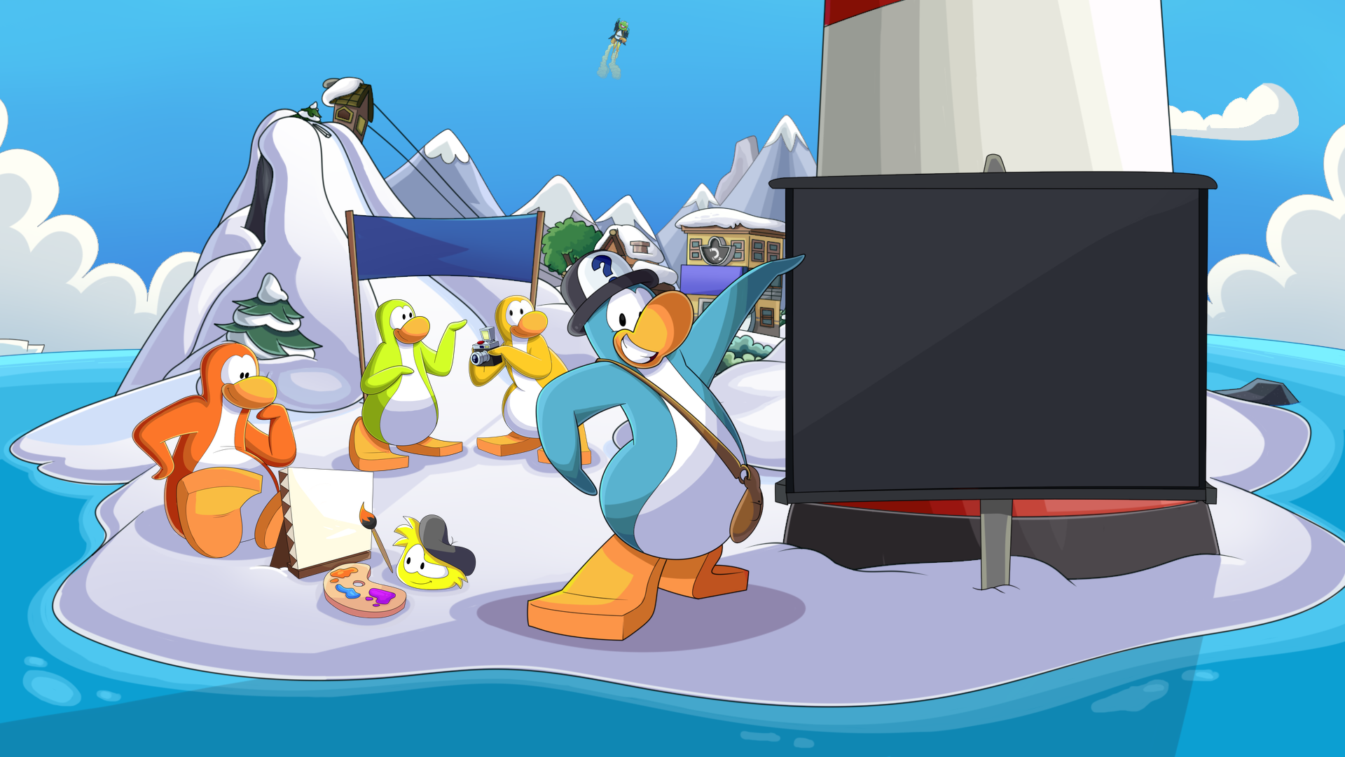 Did this concept of Outback Pond as an actual Club Penguin room! (w.i.p) :  r/ClubPenguin