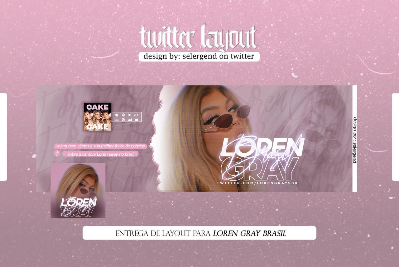 Twitter Texture Layout twitter layout #3 by selwmila on DeviantArt