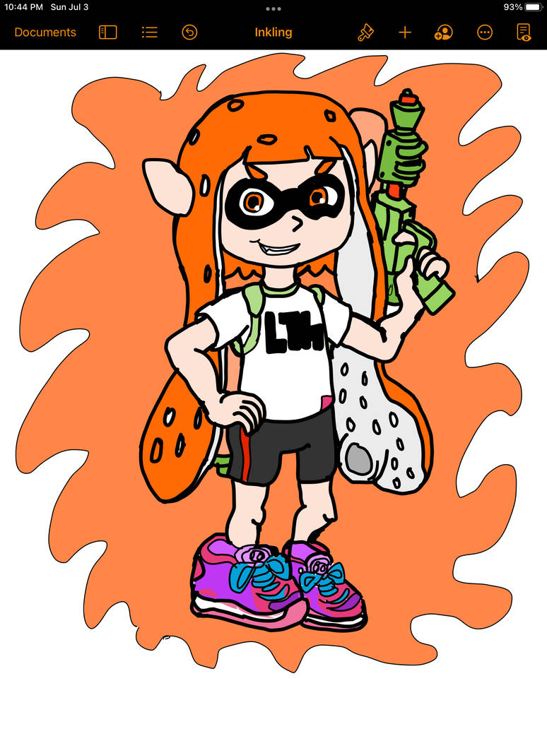Splatoon Inkling by Dripptide on DeviantArt