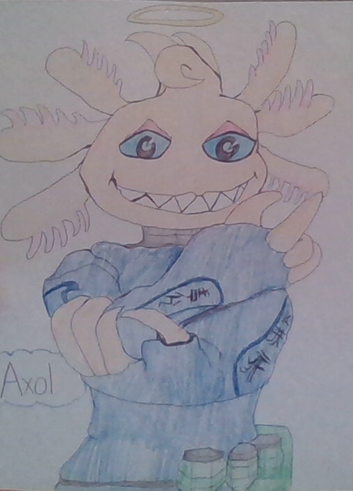 Axol by Dripptide on DeviantArt