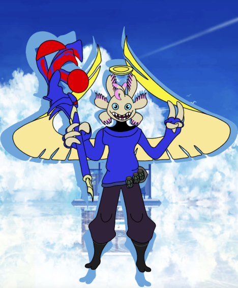 Axol the Guardian Angel - Smg4 by Dripptide on DeviantArt