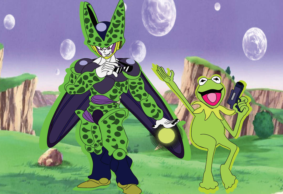 Perfect Cell and Kermit the Frog - Devilartemis by Dripptide on DeviantArt