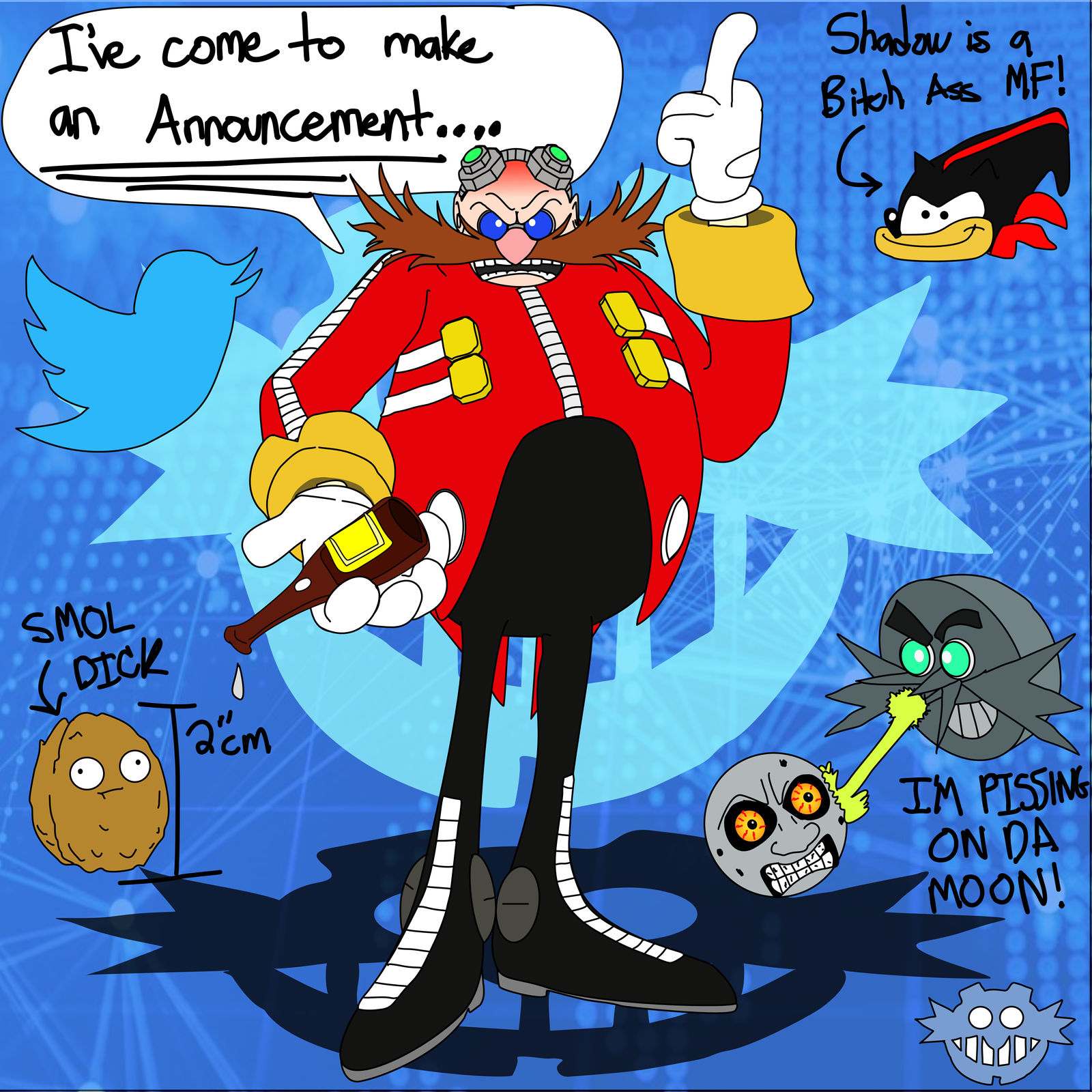 SA2 Snapcube - Eggman Announcement by Splashadow03 on DeviantArt