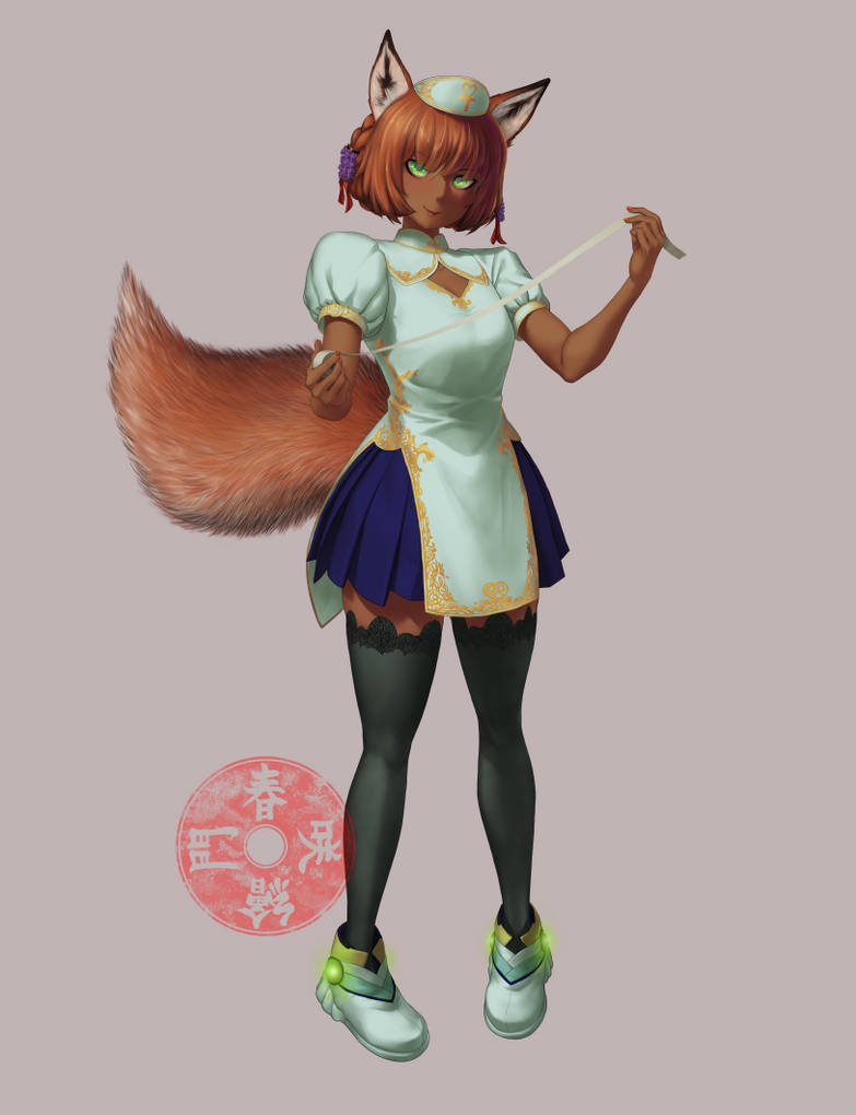 Fox Girl Nurse By Harusakiemon On DeviantArt fox-girl-nurse-by-harusakiemon-on-deviantart