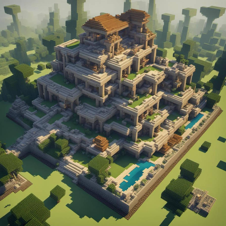 Coll Bild Cool Minecraft Build by DragonHunter4020 on DeviantArt