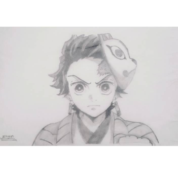 Tanjiro fan art by YasinBaig on DeviantArt