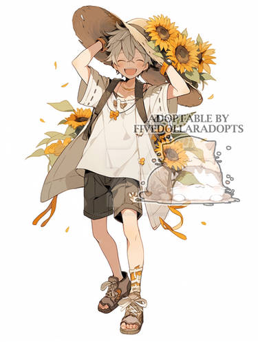 [OPEN] Sunflower Boy Adoptable #001
