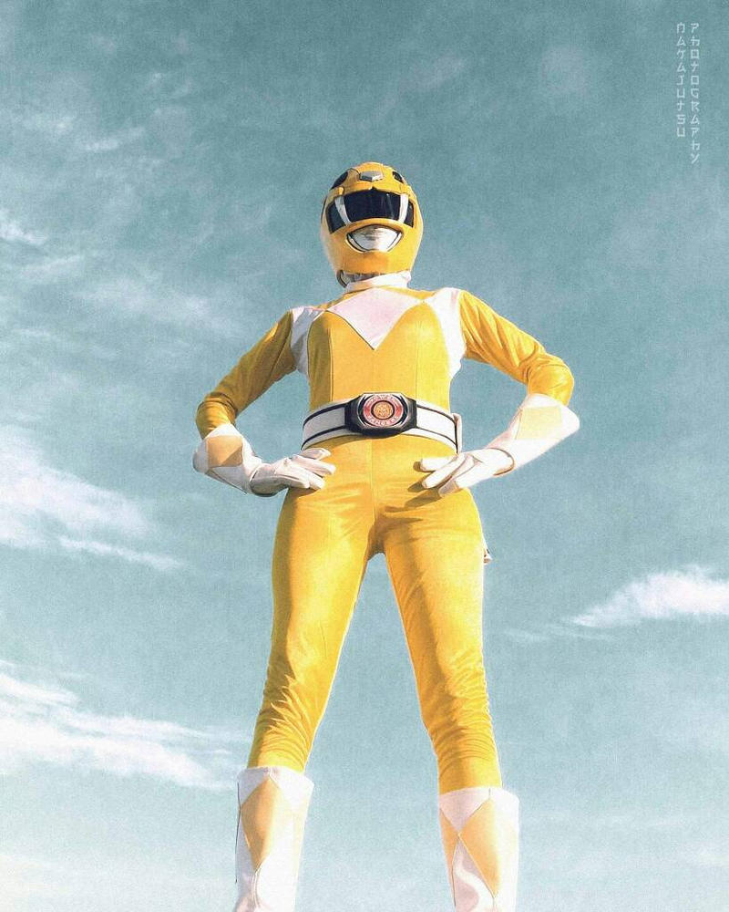 MMPR Yellow Ranger by bernaberu on DeviantArt