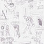 Percy Jackson doodles CB
