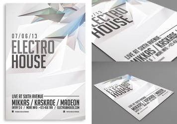 Electro House Flyer