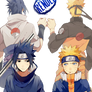 Sasuke and Naruto [Render]