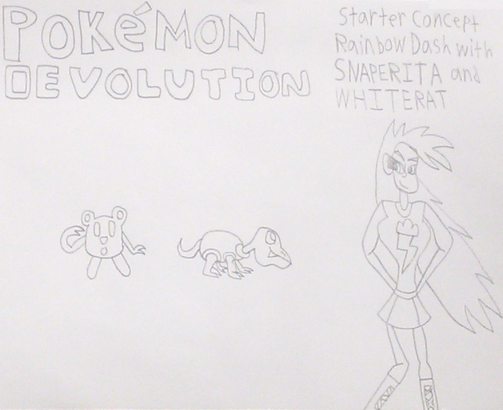 Cooltrainer Rainbow Dash (Pokemon Devolution Conce by ElijahZx360 on ...