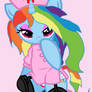 Nurse Princess Rainbow Dash (with panties)