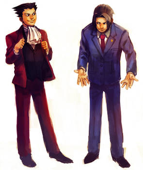 mitsurugi and naruhodo