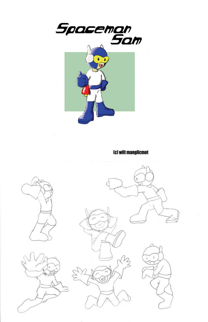 Sam Rider Drawing Spaceman Spaceman Sam by Mango-Monkey-Boy on DeviantArt