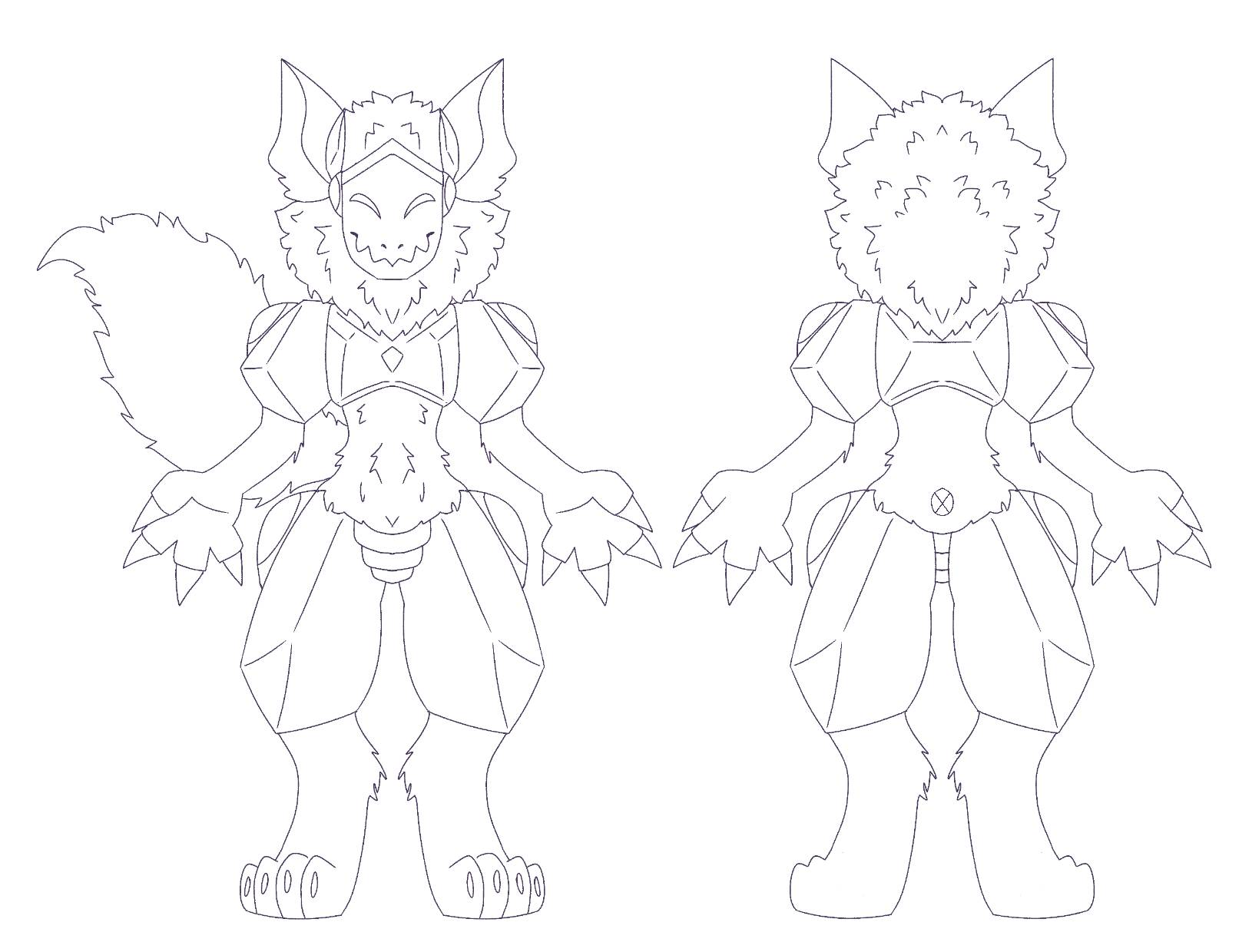 Protogen Modelbase Free to use protogen base f2u by JessDontDoArt on DeviantArt