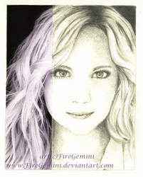 Candice Accola -pencil portrait