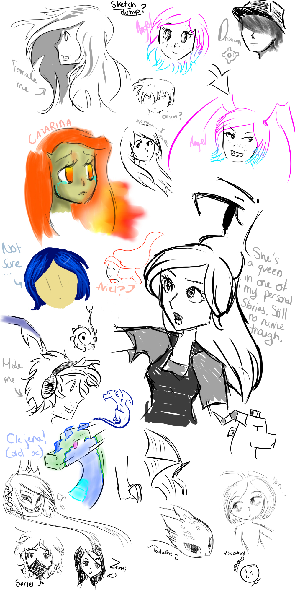 Sketch Dump Of Stuff