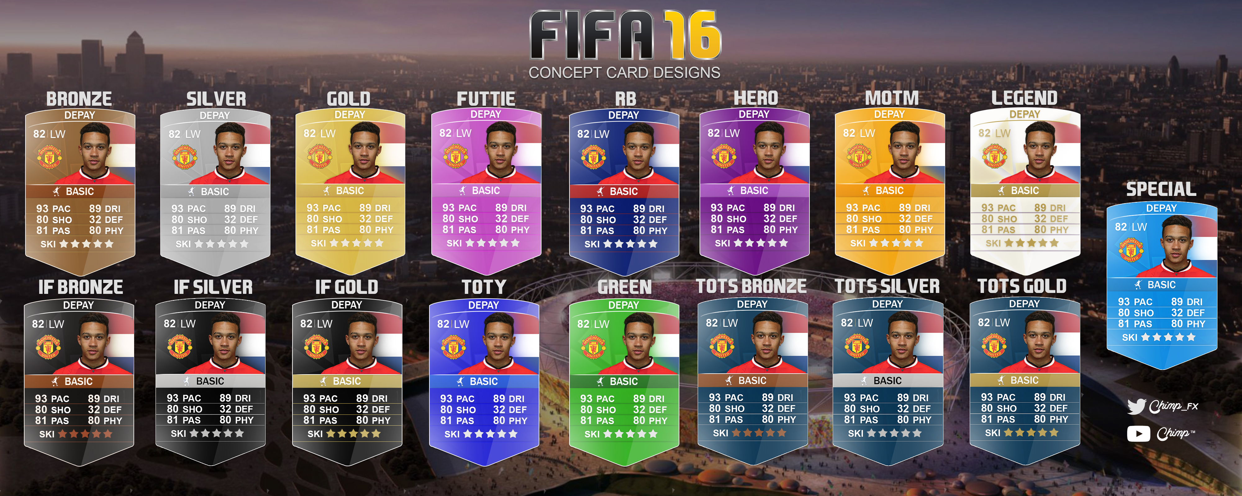 FULL FIFA 16 CONCEPT CARDS