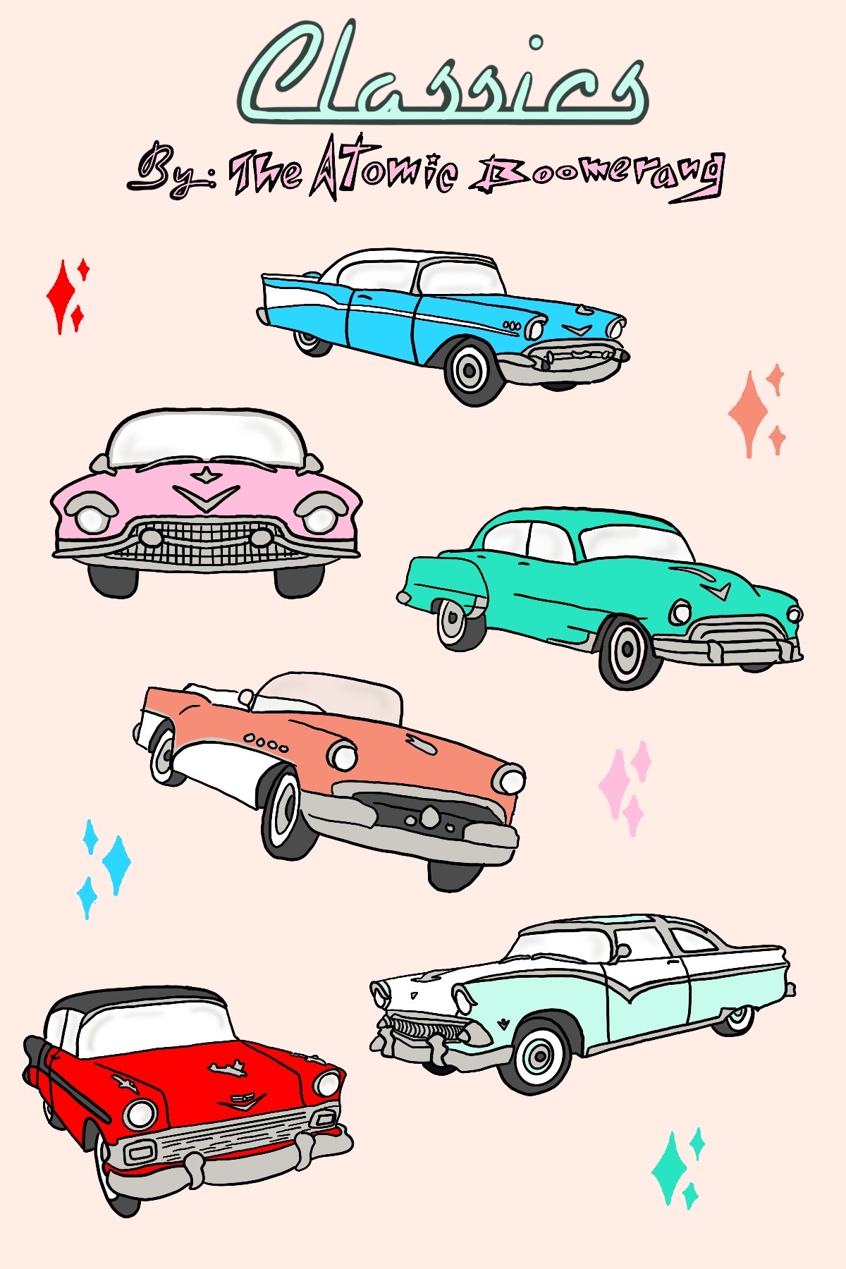 Cars Freeform Deviantart Classic cars by theatomicboomerang on DeviantArt
