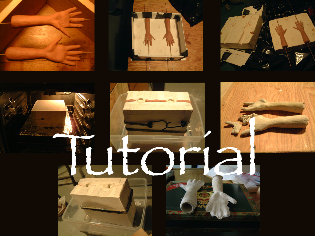 Creating Latex Puppet Hands