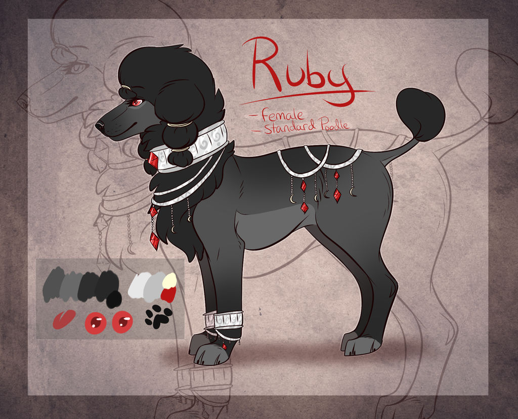 Fancy Poodle Adoptable -CLOSED-